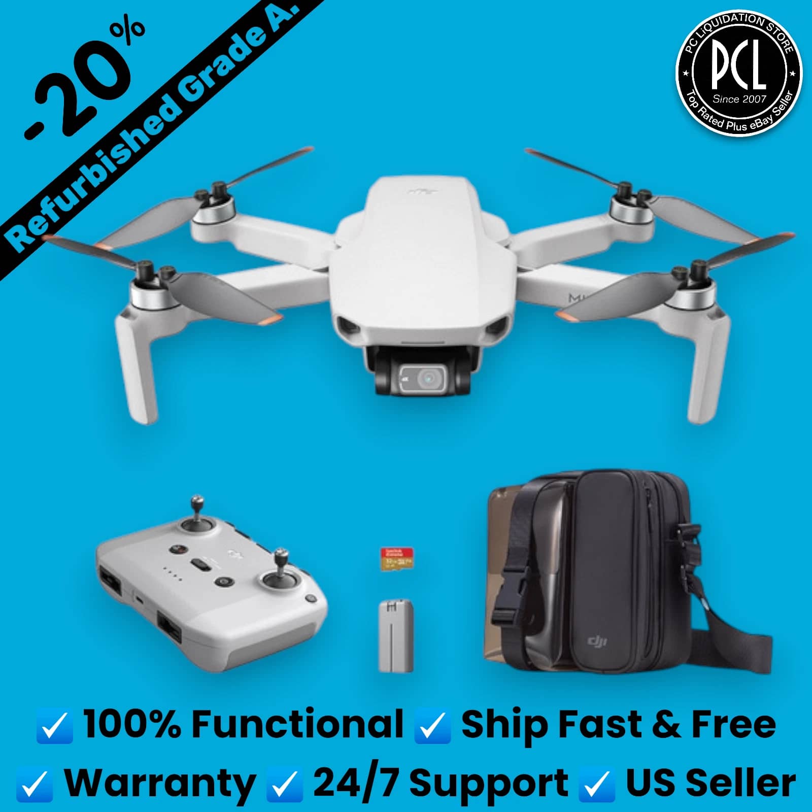 DJI Mini 2 Quadcopters & Multirotors For parts or not working