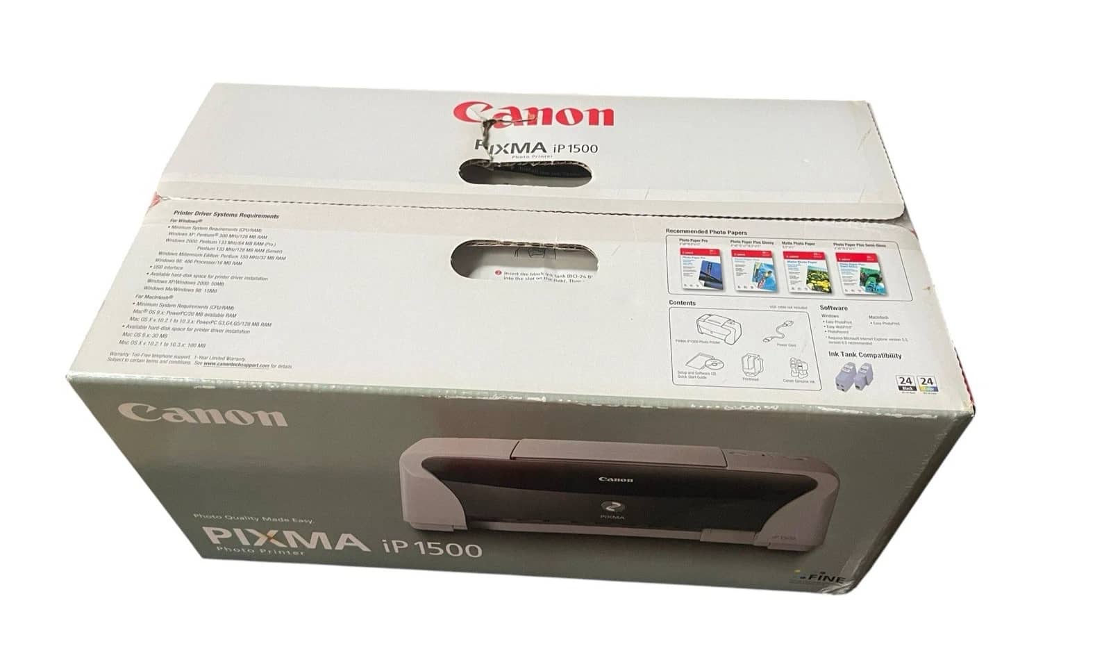 Canon PIXMA IP1500 Printers New