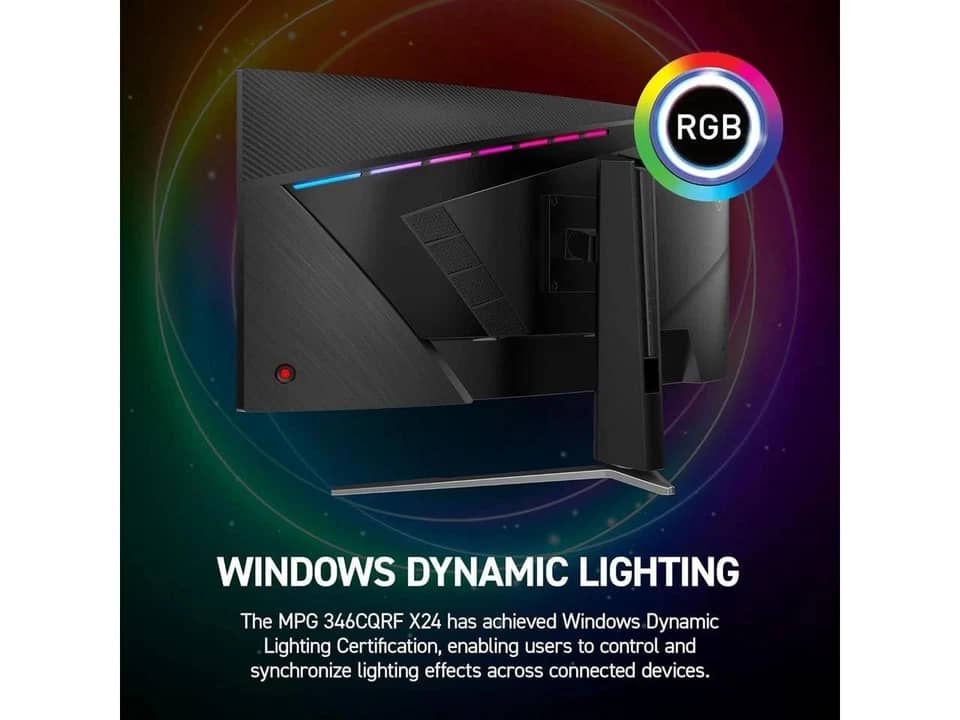 MSI MPG 346CQRF X24 Monitors New
