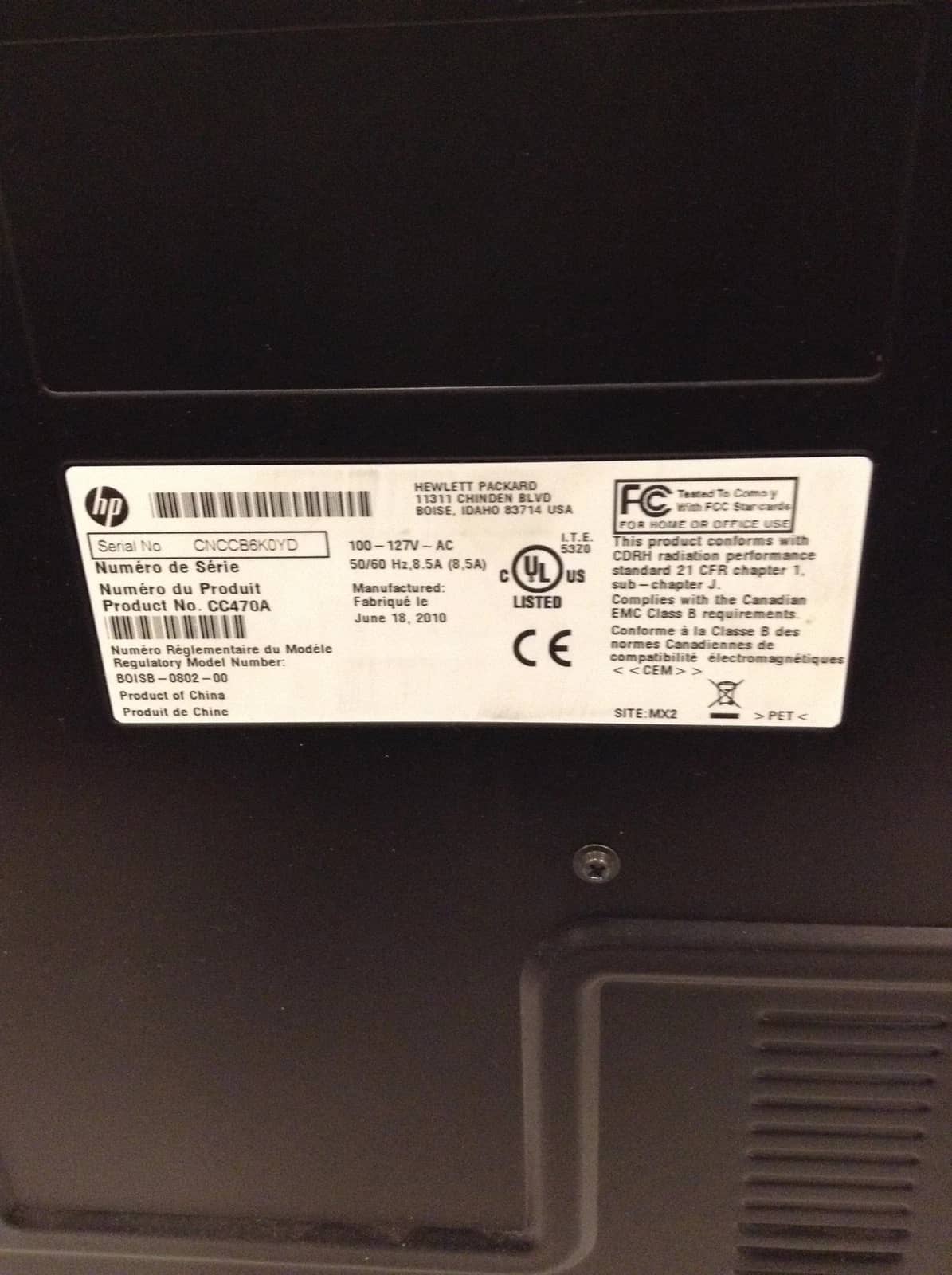 HP Color LaserJet CP3525DN Printers Refurbished - Excellent