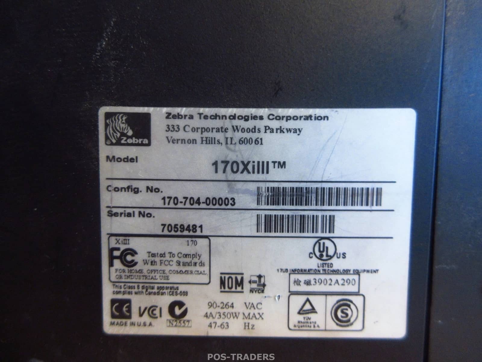 Zebra 170xiIII Plus Printers New
