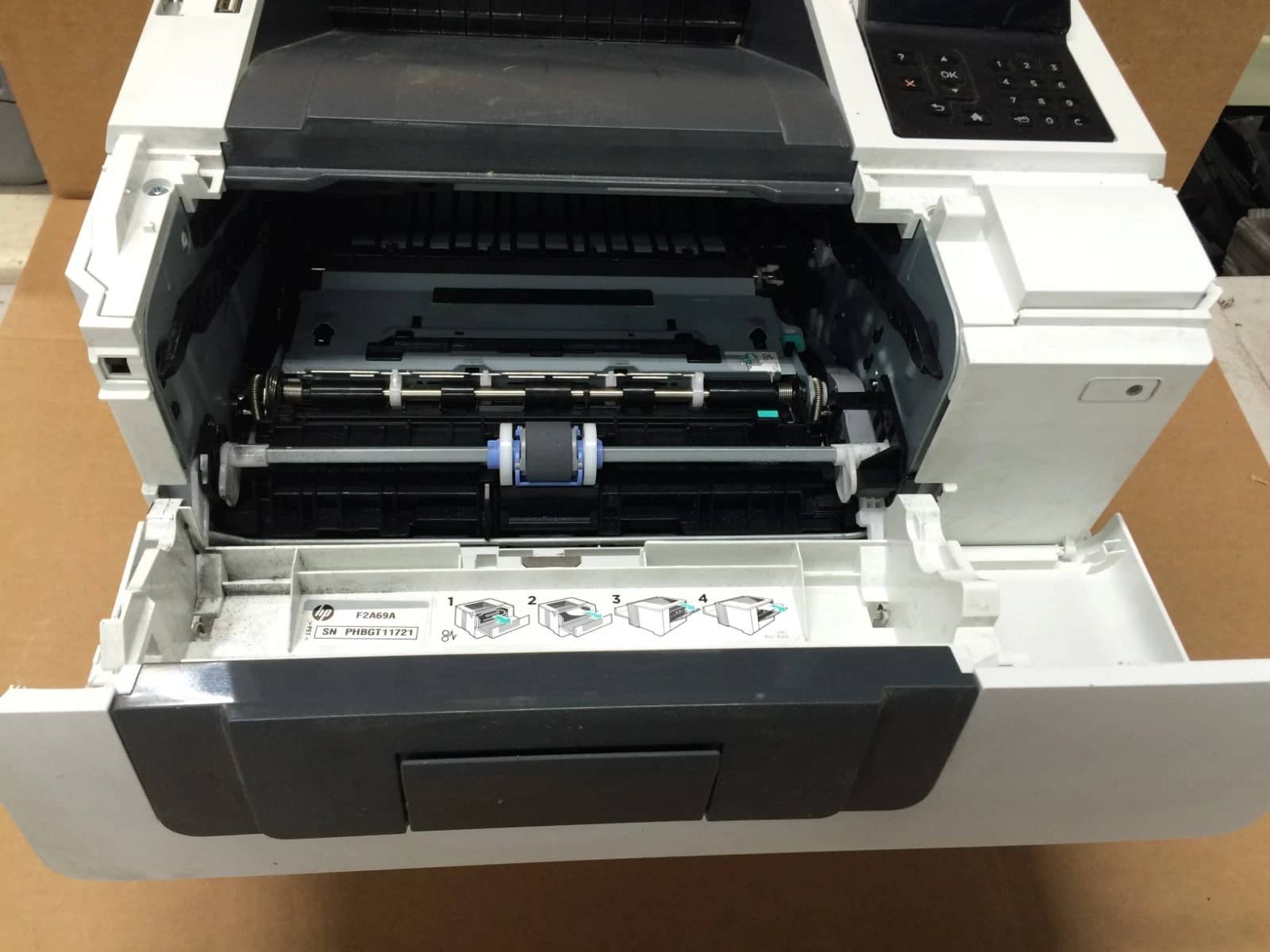 HP F2A69A Printers For parts or not working