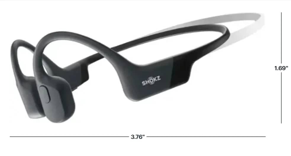 Shokz OpenRun Mini S803 Headphones & Earbuds Black Open-Box Excellent