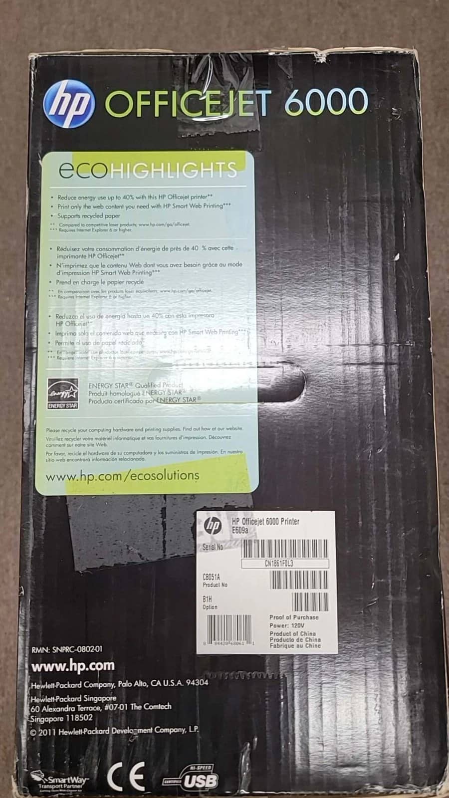 HP Officejet 6000 Printers New