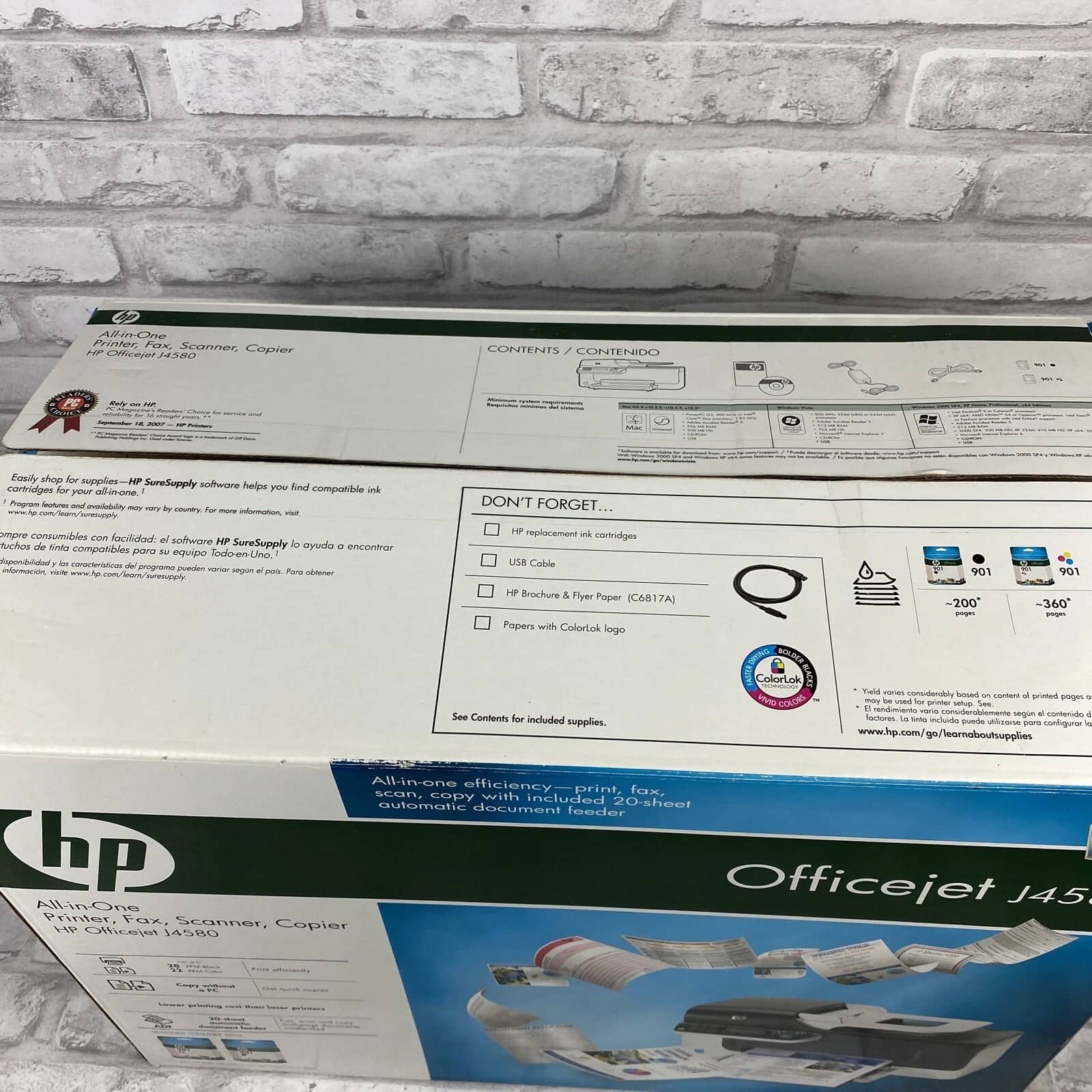 HP Officejet J4580 Printers New