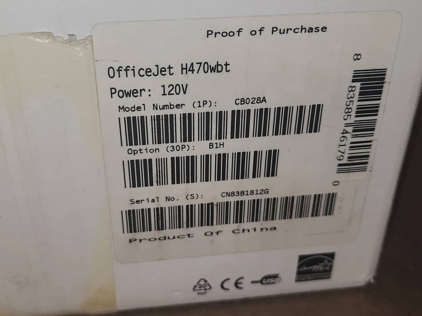 HP H470 Printers Used - Good