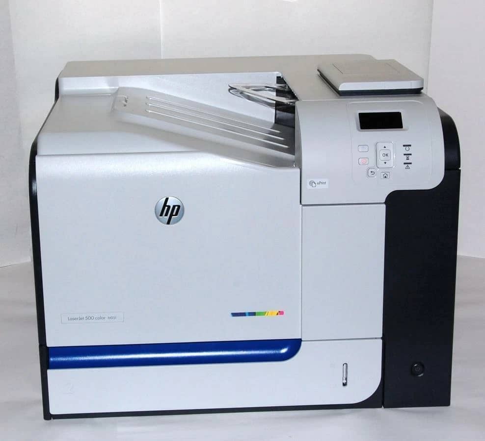 HP LaserJet Enterprise 500 M551DN Printers Refurbished - Excellent