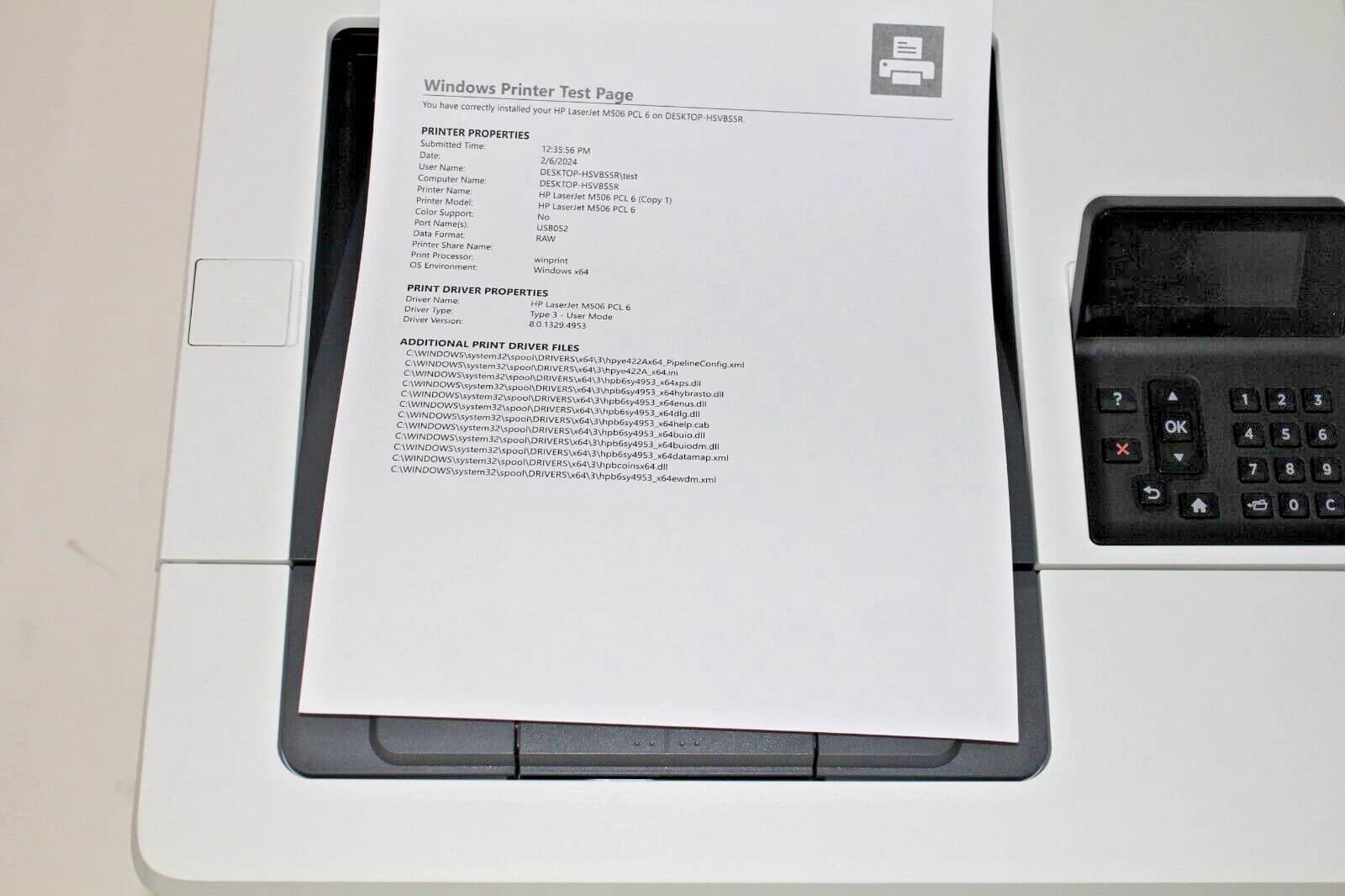 HP M506n Printers Refurbished - Excellent