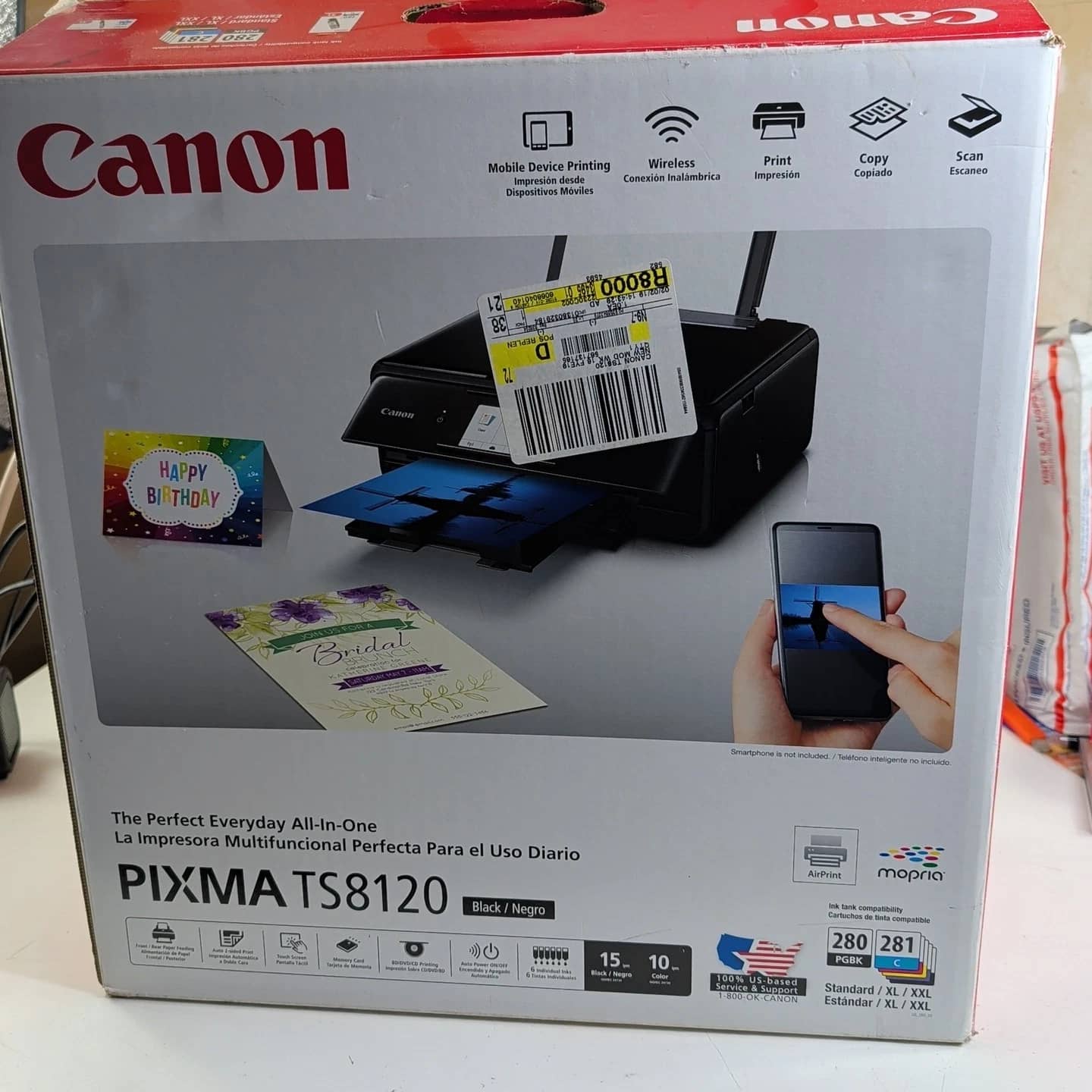 Canon TS8120 Printers Used - Good