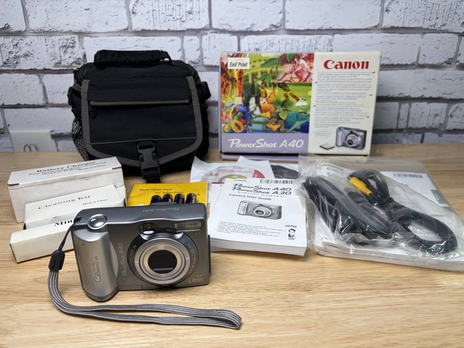 Canon PowerShot A40 Digital Cameras Gray New Body Only