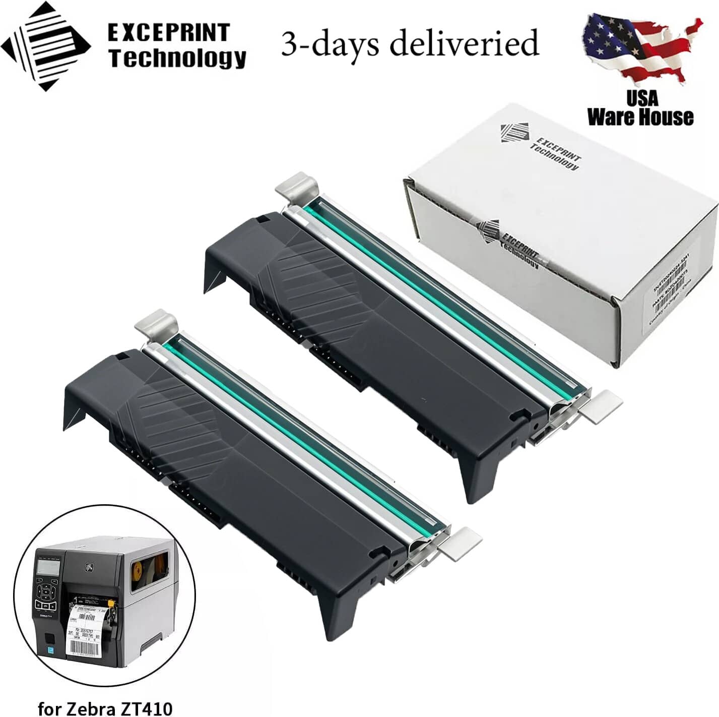 Zebra ZD510-HC Printers New