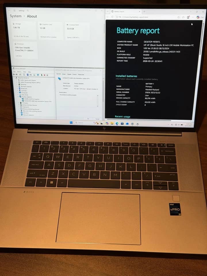 HP ZBook Studio G10 Computers