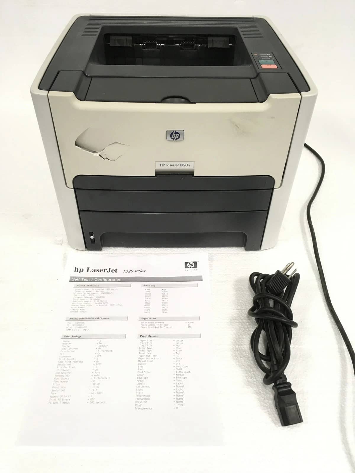 HP 1320n Printers Refurbished - Excellent