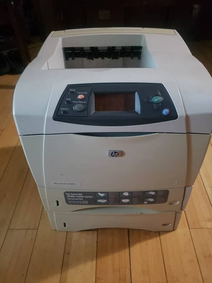 HP LASERJET 4200DTN Printers Refurbished - Excellent