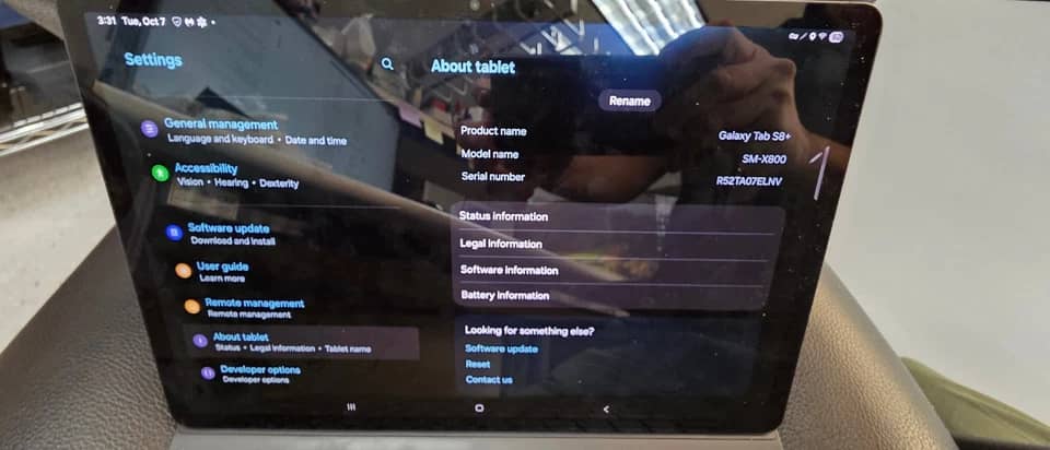 Samsung Galaxy Tab S8+ Tablets