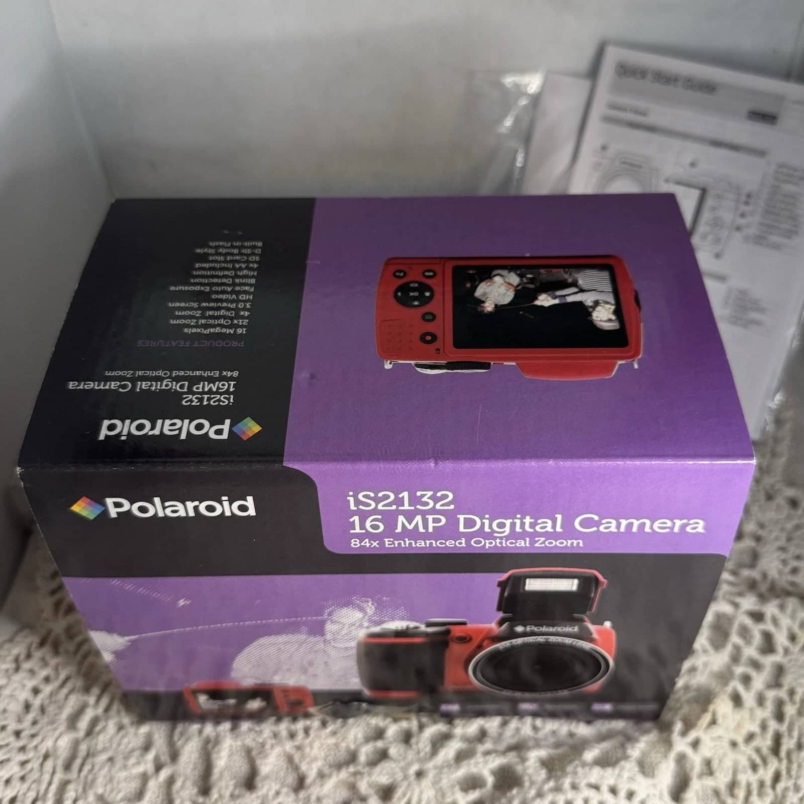 Polaroid iS2132 Digital Cameras Black New Body Only