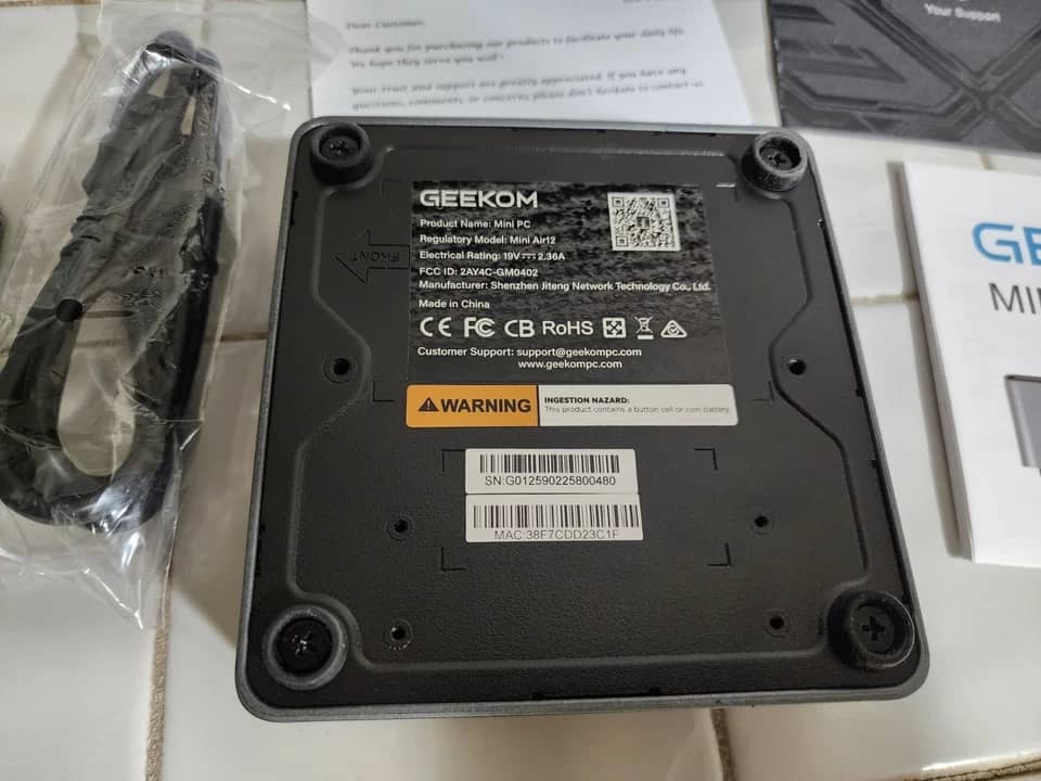 GEEKOM Air12 Computers New