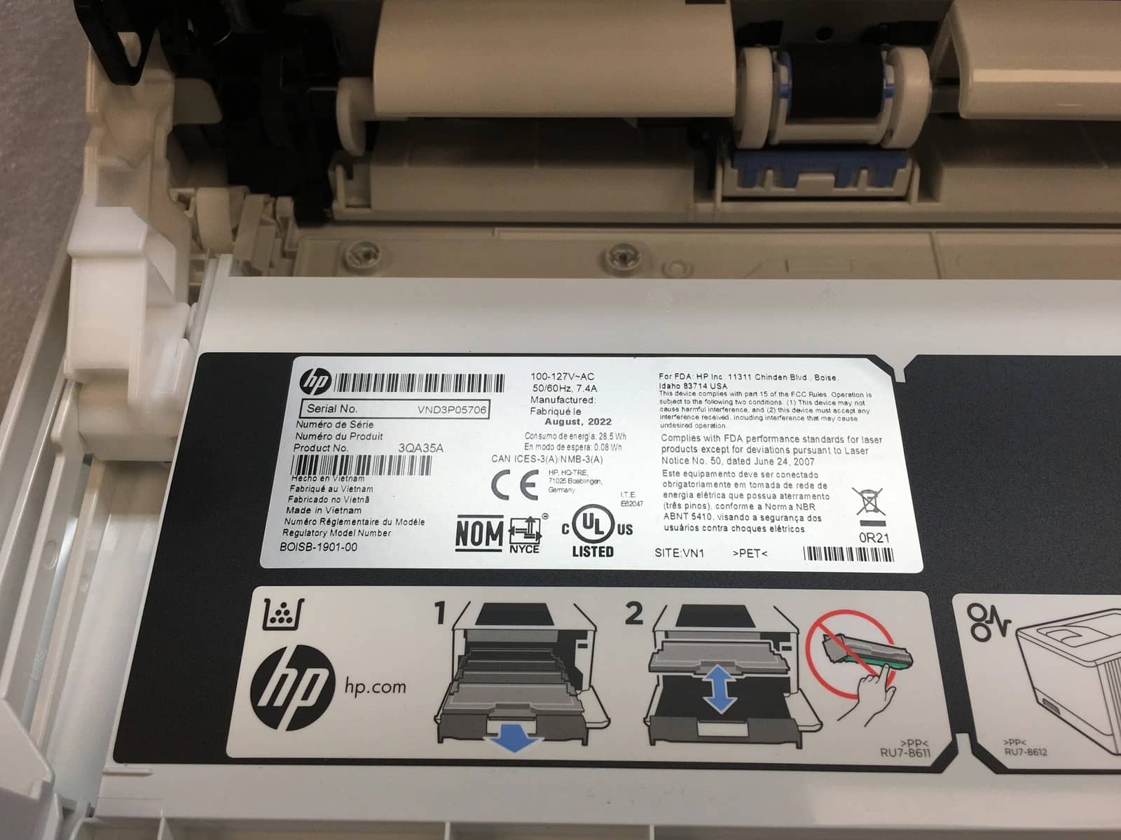 HP 3QA35A Printers Used - Good