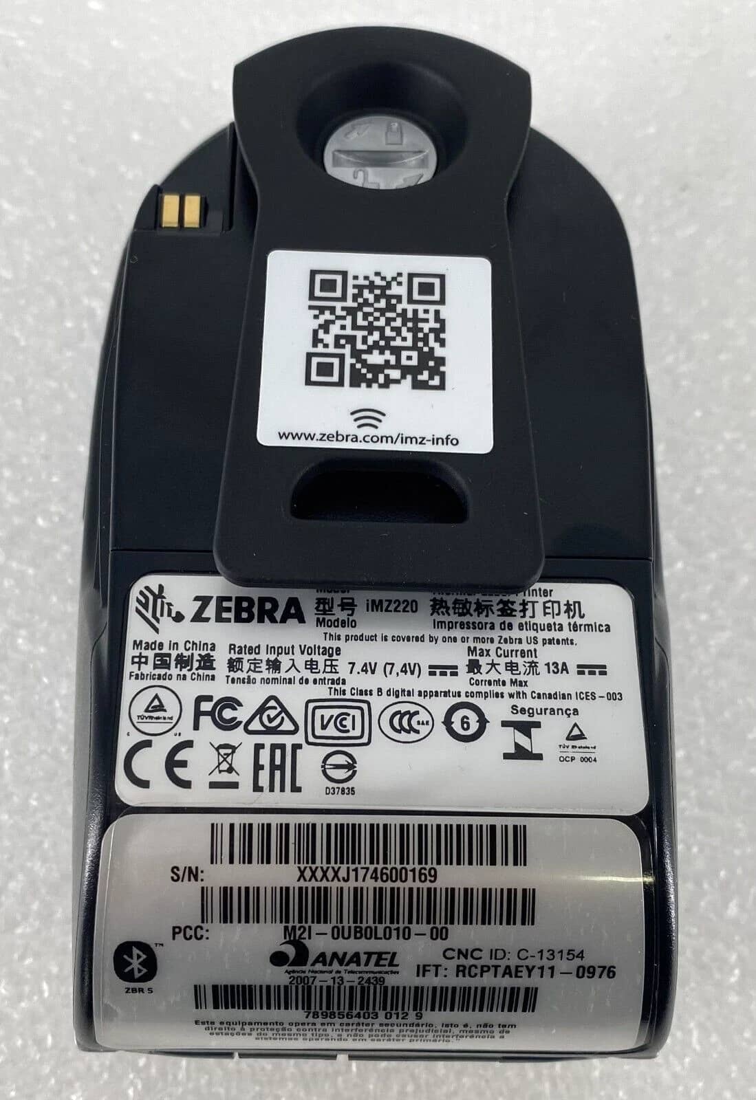 Zebra iMZ220 Printers New