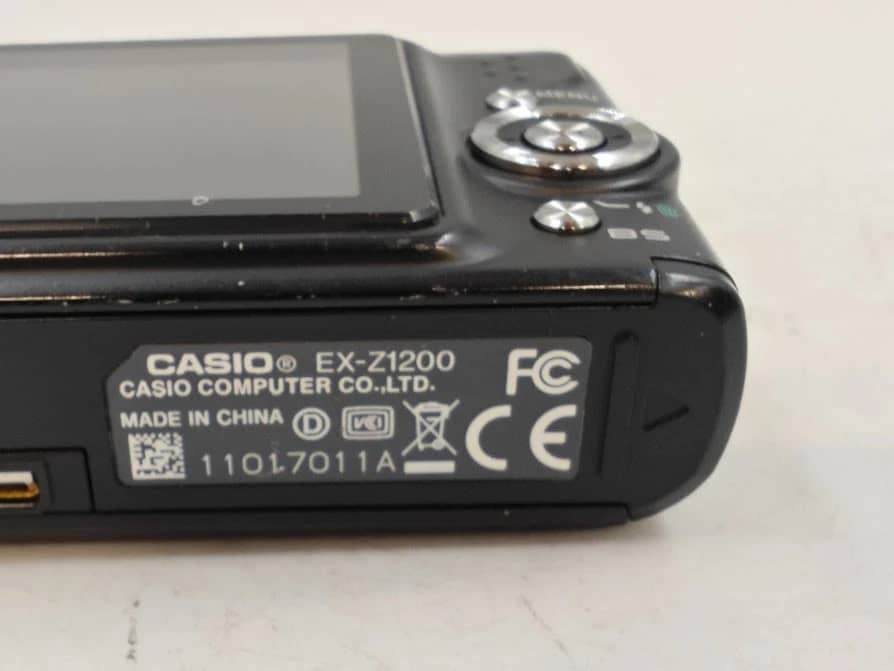 Casio Exilim EX-Z1200 Digital Cameras Black New Body Only