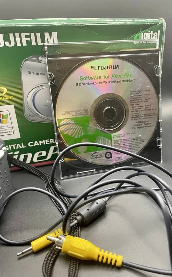 Fujifilm FinePix A Series A205 Digital Cameras Silver Open-Box Excellent Body Only