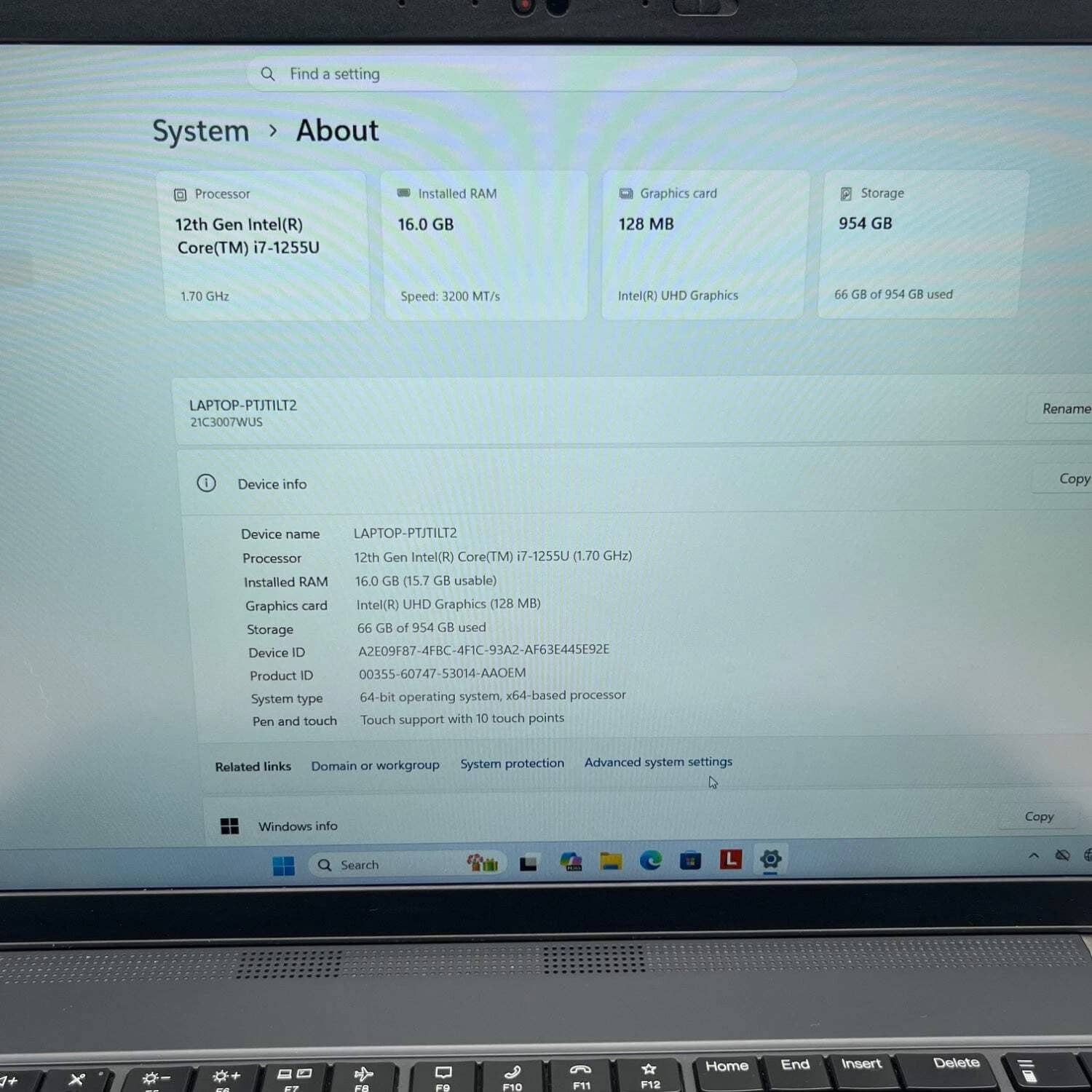 Lenovo ThinkPad L15 G3 Computers 256GB 8GB New