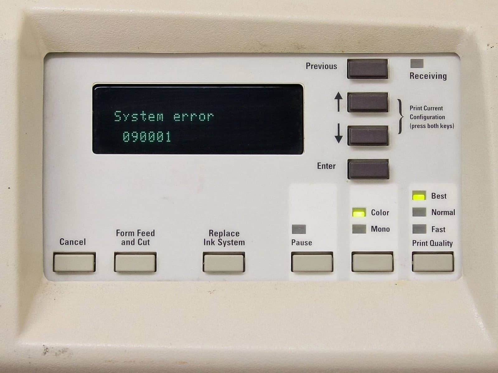 HP DesignJet 2500CP Printers For parts or not working