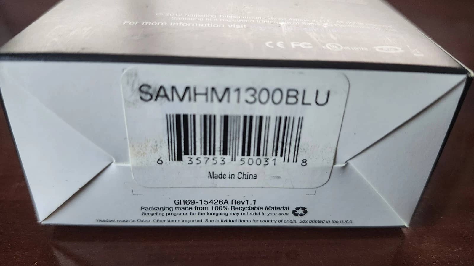 Samsung HM 1300 Headphones & Earbuds Black New