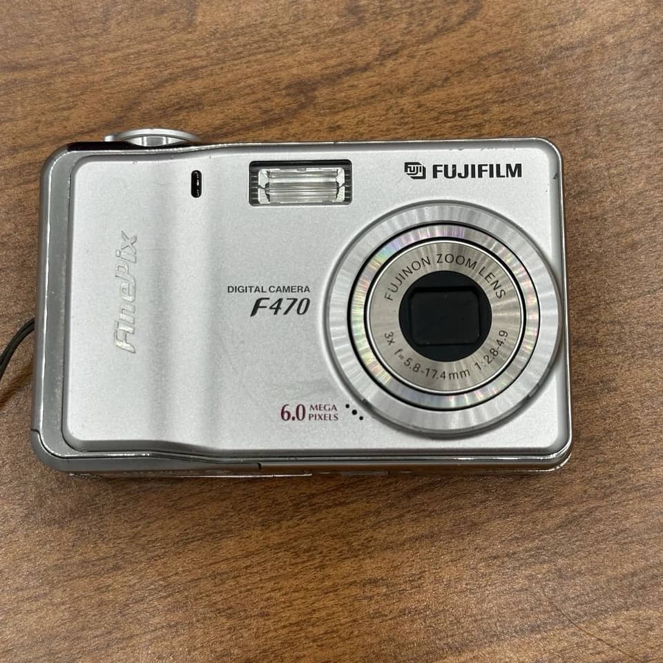 Fujifilm FinePix F470 Digital Cameras Silver New Body Only