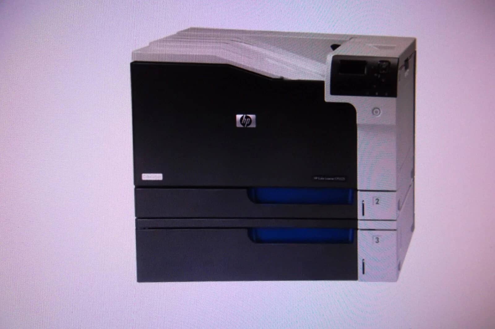 HP LaserJet Enterprise CP5525dn Color Printers Used - Good