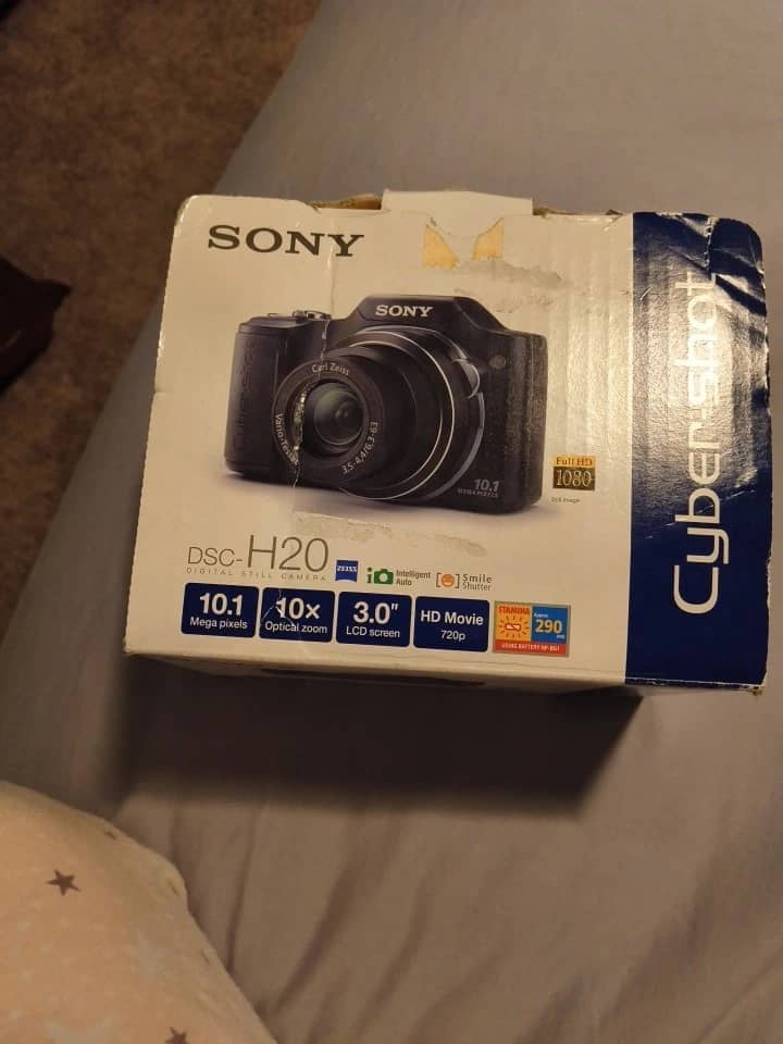 Sony Cyber-shot DSC-H20 Digital Cameras Black New Body Only
