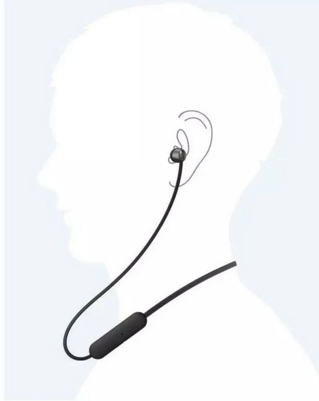 Sony WI-C100 Headphones & Earbuds White New