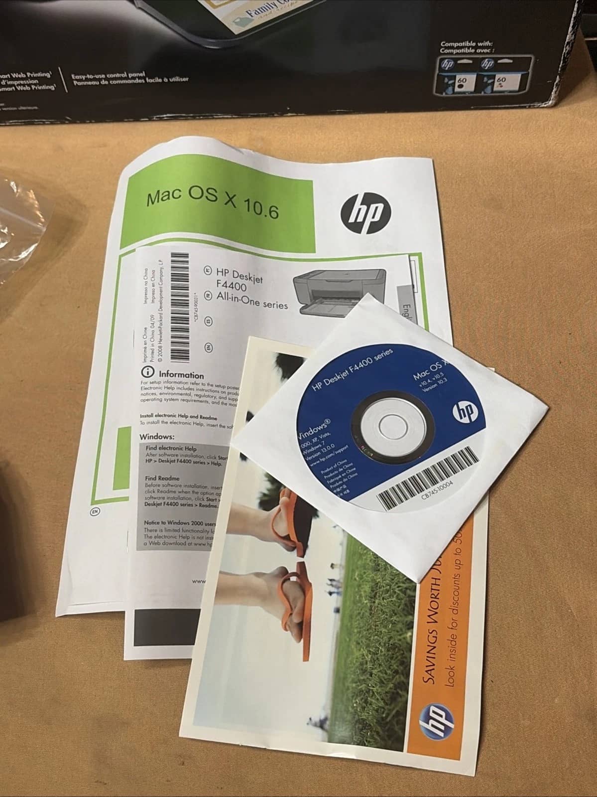 HP Deskjet F4480 Printers New