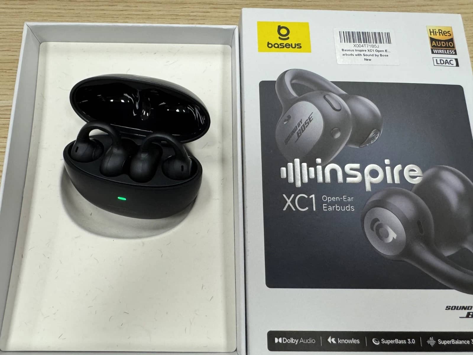 Baseus Inspire XC1 Headphones & Earbuds Black New