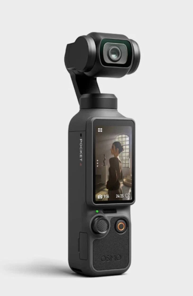 DJI Osmo Pocket 4 Digital Cameras Black New Body Only