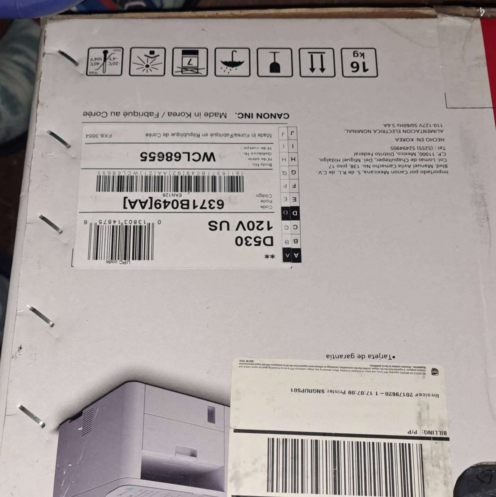 Canon imageCLASS D530 Printers Open-Box Excellent