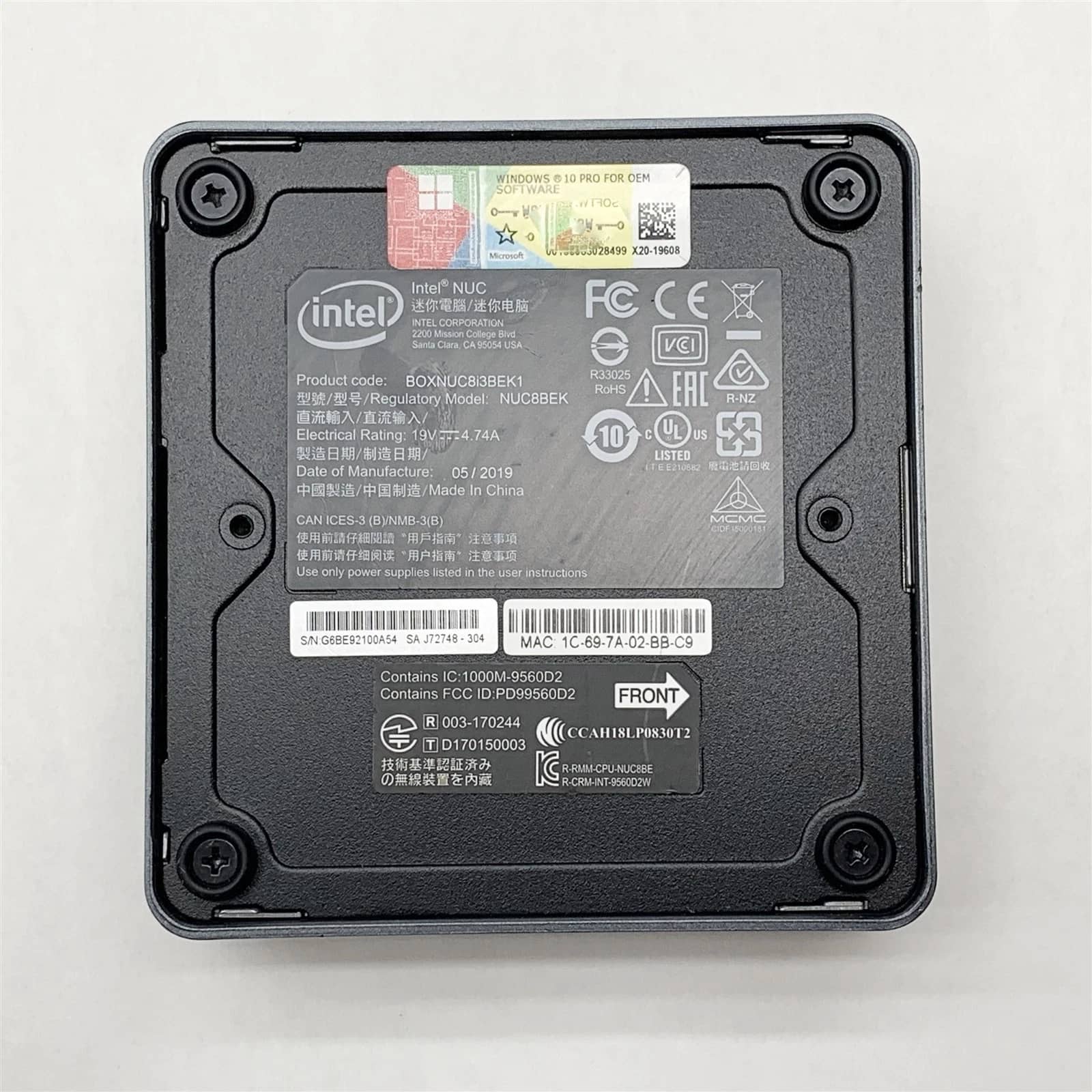 Intel NUC NUC13ANHH5 Computers 256GB 8GB New