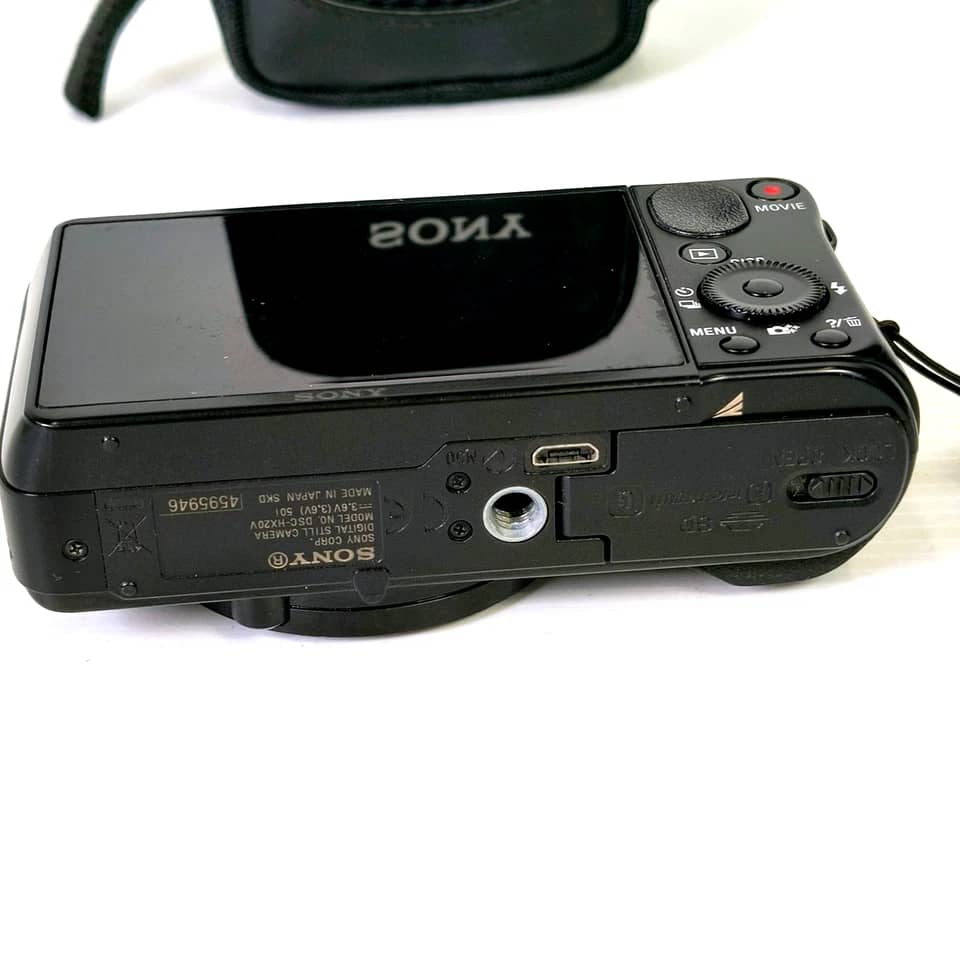 Sony Cyber-shot DSC-HX20V Digital Cameras Black Used - Good Body Only