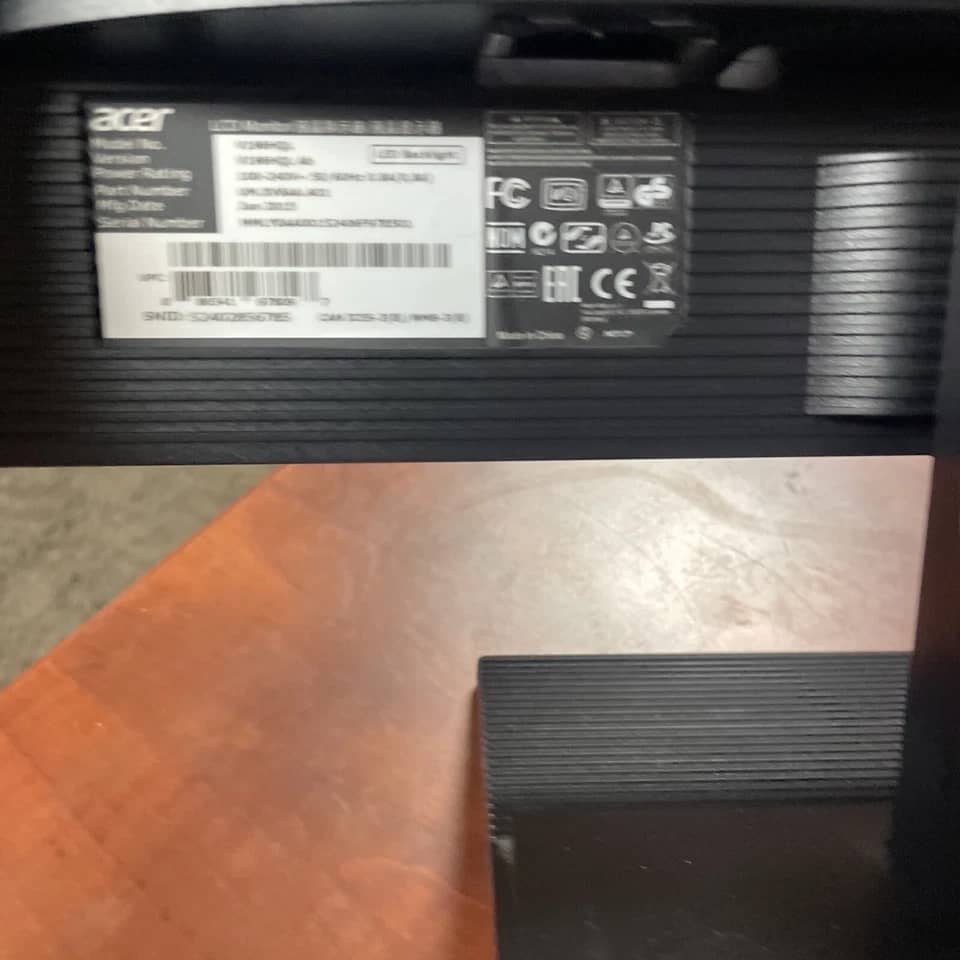 Acer V206HQL Monitors
