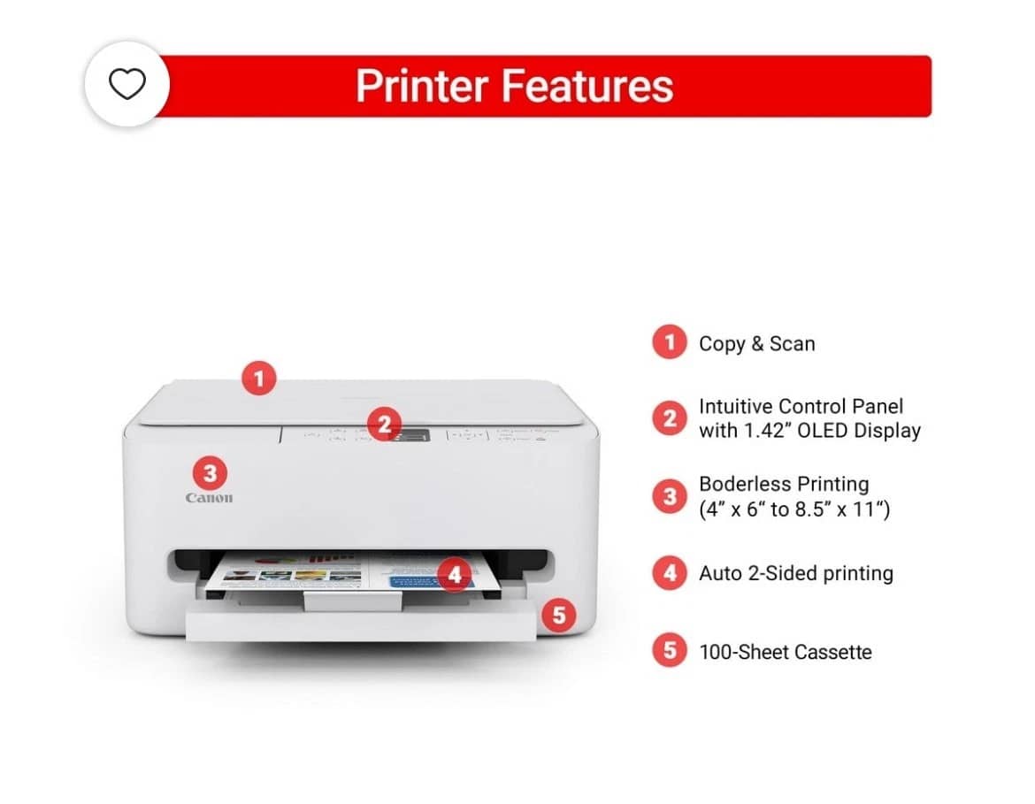 Canon PIXMA TS6520 Printers New