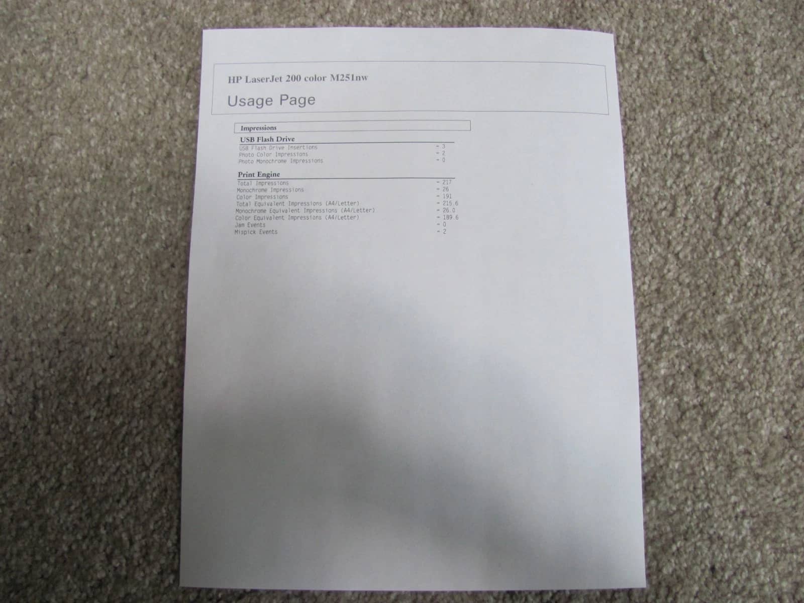 HP M251nw Printers New