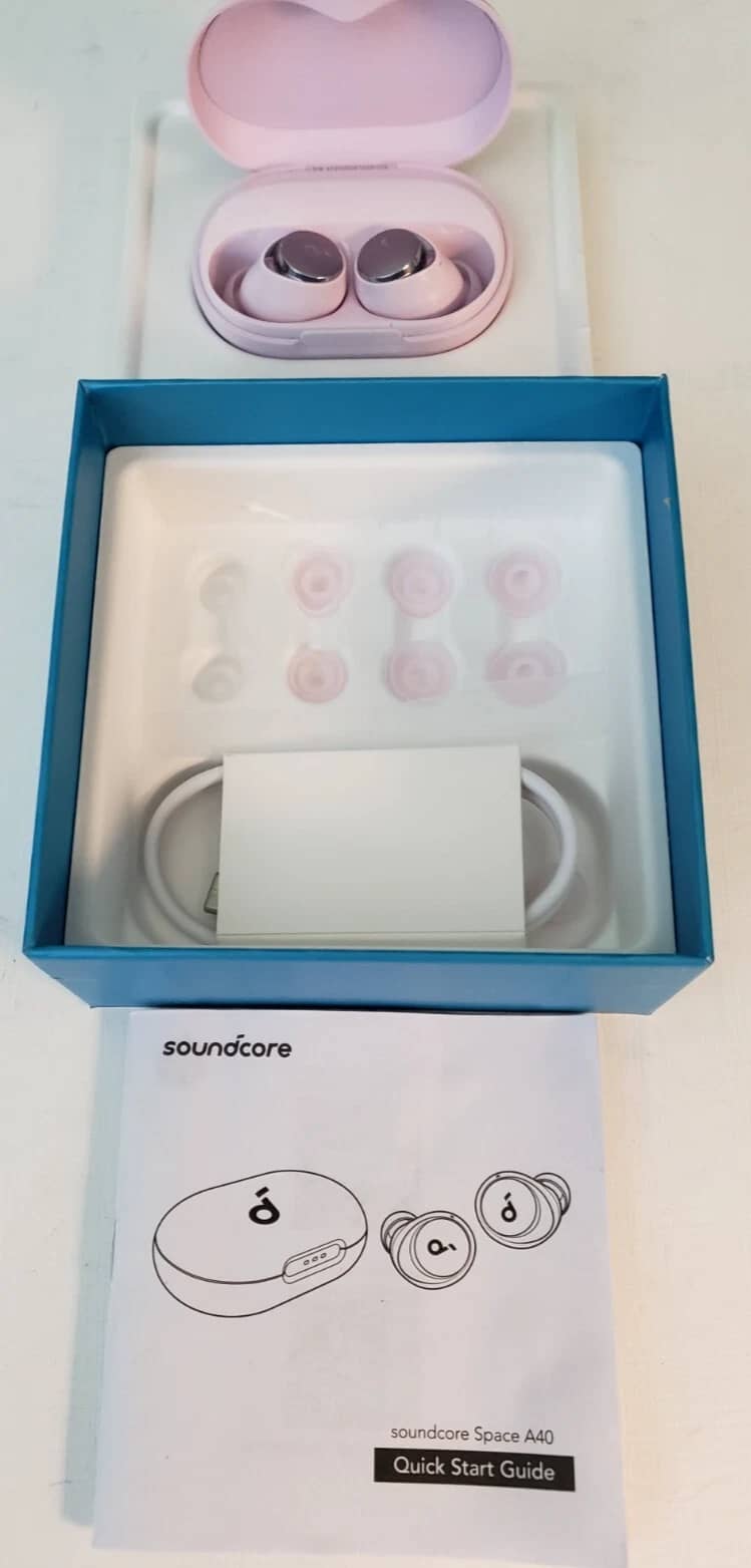 Soundcore Space A40 Headphones & Earbuds Black New