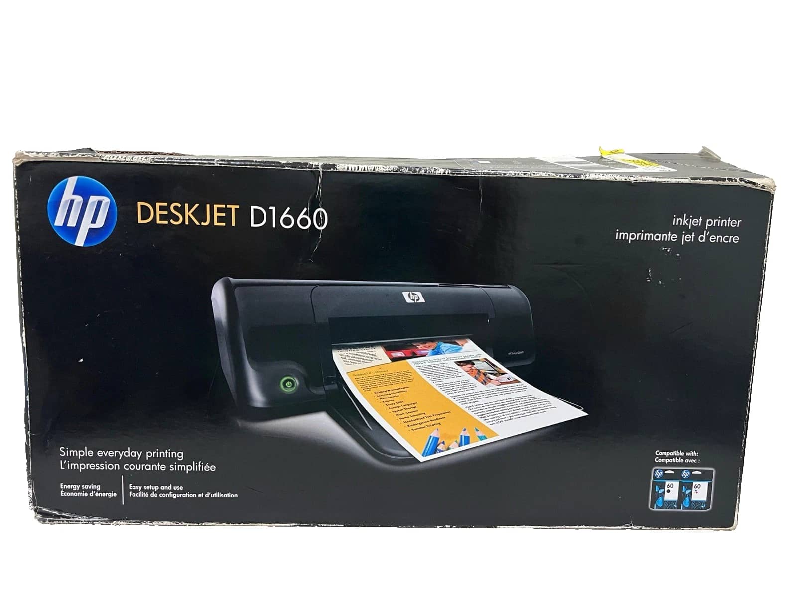 HP DeskJet D1660 Printers New