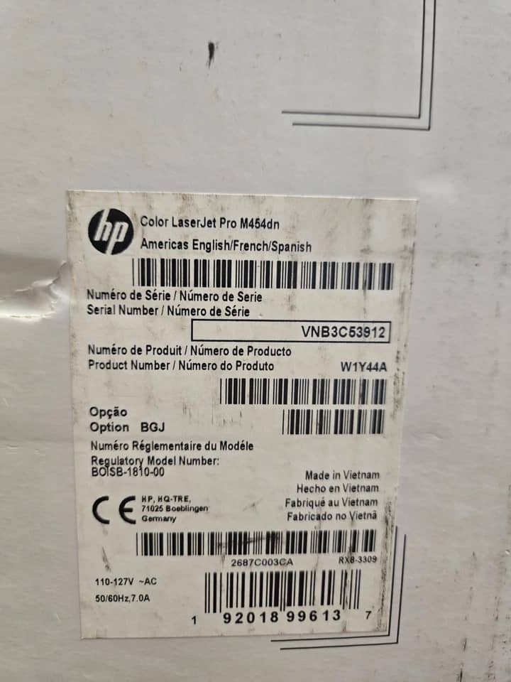 HP M454dn Printers New