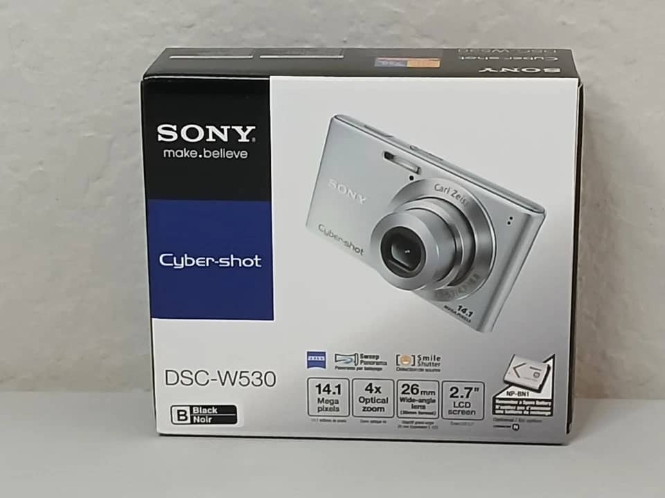 Sony Cyber-shot DSC-W530 Digital Cameras Silver New Body Only