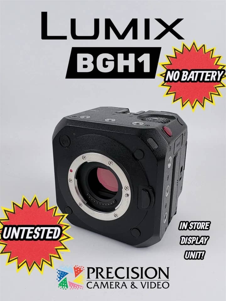 Panasonic LUMIX BGH1 Digital Cameras Black Used - Good Body Only