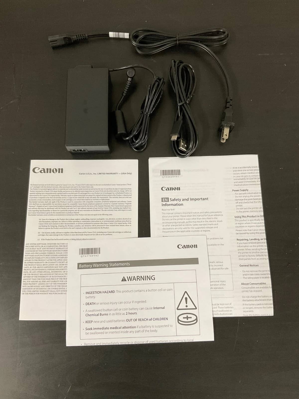 Canon PIXMA TR160 Printers New