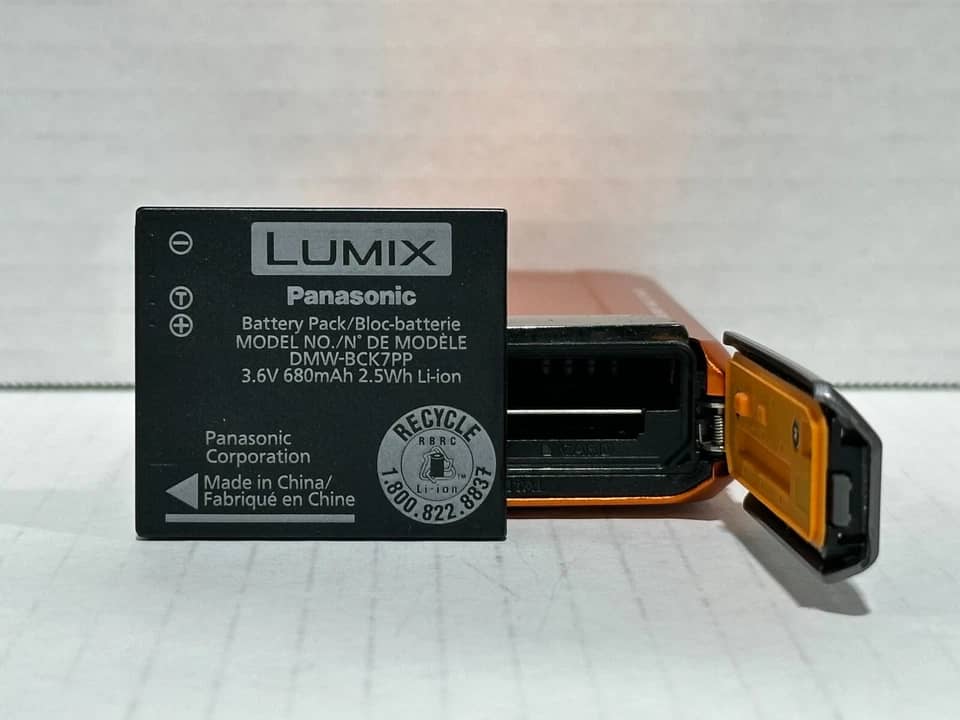 Panasonic LUMIX TS25 Digital Cameras Orange New Body Only