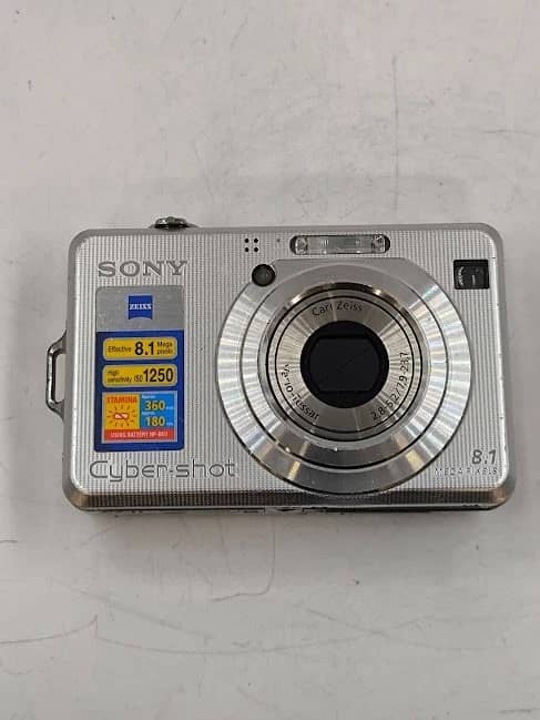 Sony Cyber-shot DSC-W100 Digital Cameras Silver New Body Only