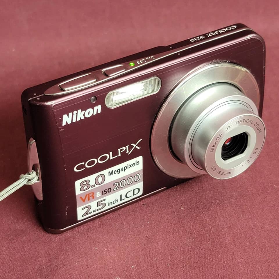 Nikon COOLPIX S210 Digital Cameras Purple New Body Only